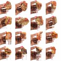 Vanadinietsteenkristallen Vanadinietsteenkristallen