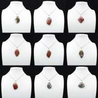 Orbicular Jasper Rhombus hanger