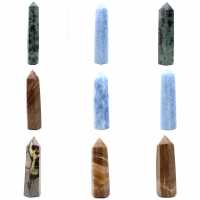 blauw calciet prisma