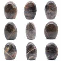 Natuurlijke zwarte maansteen Natuurlijke zwarte maansteen