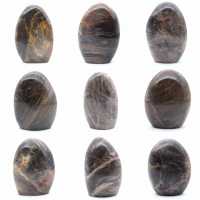 Natuurlijke zwarte maansteen Natuurlijke zwarte maansteen