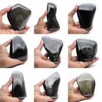 Vrije vorm Gouden Obsidiaan