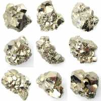 Natuurlijke pyriet Peru