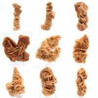 Natuurlijk mineraal zand roos Tunesië