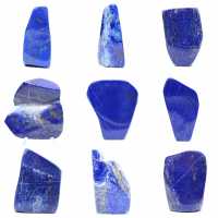Decoratief gepolijst lapis lazuli blok