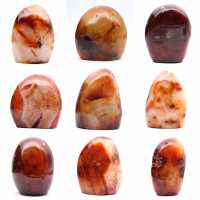 Gepolijst Carneool Klein Stukje - Decoratief Mineraal Specimen (Madagaskar) Gepolijst Carneool Klein Stukje - Decoratief Mineraal Specimen (Madagaskar)