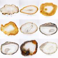 Natuurlijke Braziliaanse agaatschijf