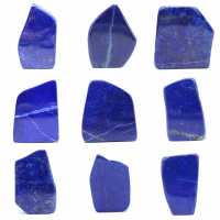 Pierre polie and lapis lazuli