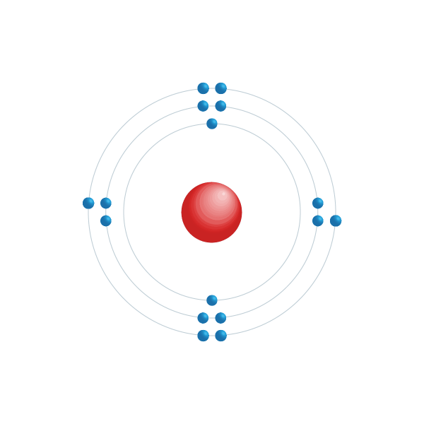 zwavel Elektronisch configuratiediagram zwavel Elektronisch configuratiediagram