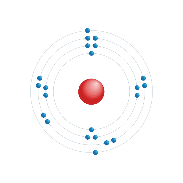 titanium Elektronisch configuratiediagram titanium Elektronisch configuratiediagram