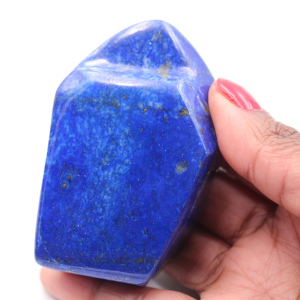 Blok van Lapis Lazuli steen vrije vorm