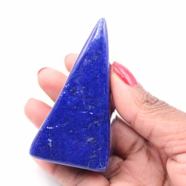 Blok van Lapis Lazuli steen vrije vorm