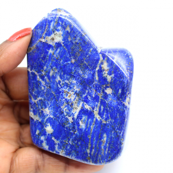 Gepolijste lapis lazuli steen