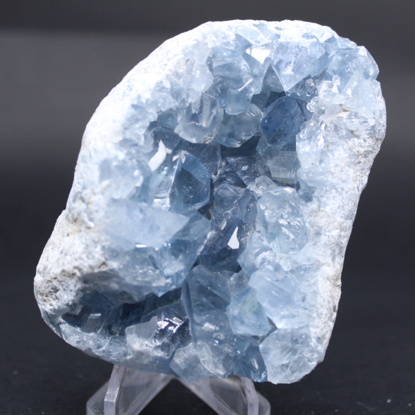 Blok van natuurlijke Celestite-kristallen