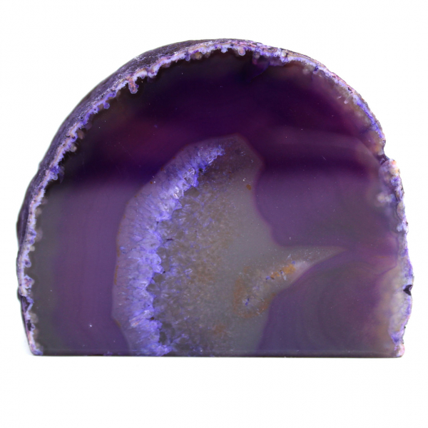 Minerale paarse agaat decoratie