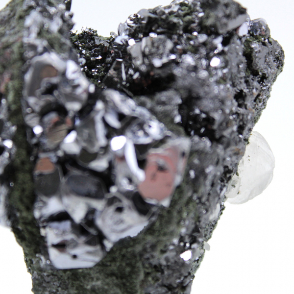 Sphaleriet en galena natuurlijke kristallen