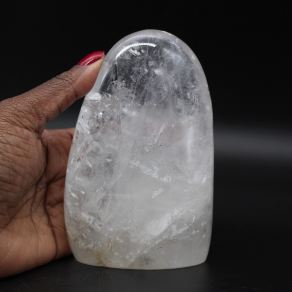 Natuurlijke bergkristalsteen