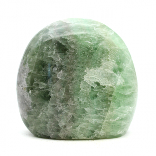Groene fluoriet gepolijste vrije vorm