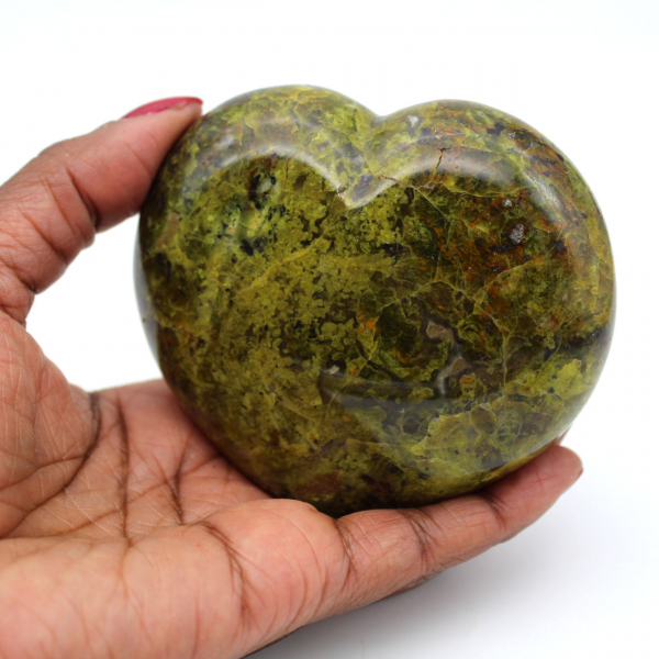 Groen opaal hart