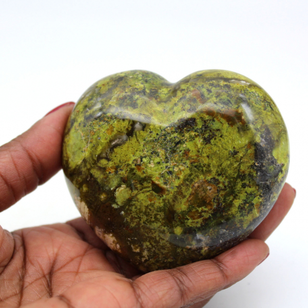 Groen opaal hart