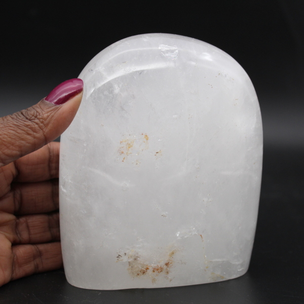 Gepolijste bergkristal siersteen uit madagaskar