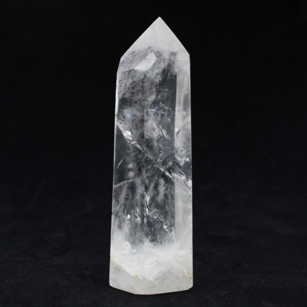Kristallen kwartsprisma uit Madagaskar