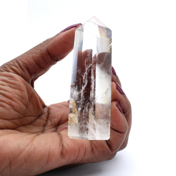 Bergkristalprisma uit Madagaskar