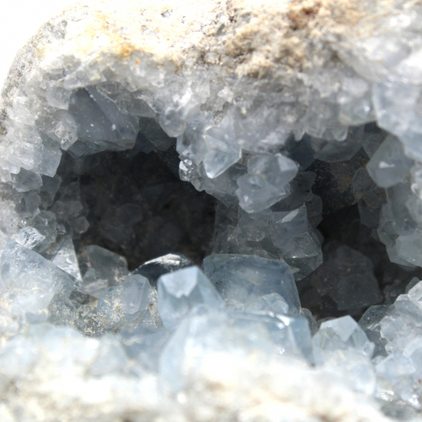 Gekristalliseerde Celestiet Geode
