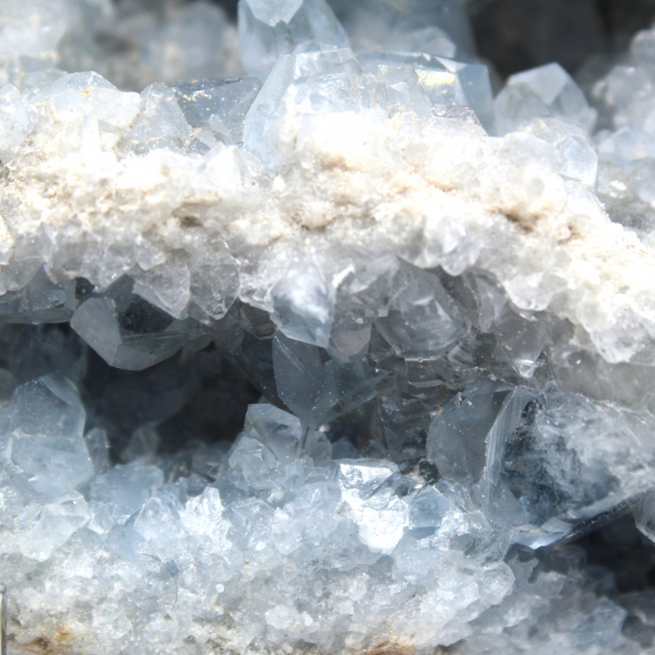 Gekristalliseerde Celestiet Geode