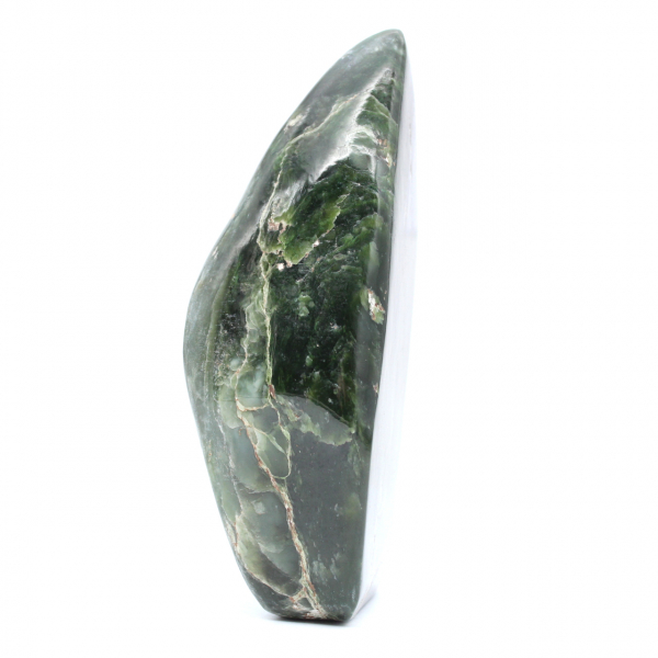 Jade nefriet gepolijste steen