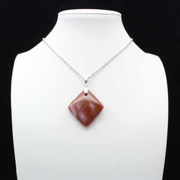 Orbicular Jasper Rhombus hanger