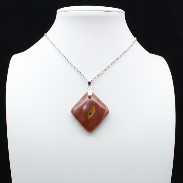 Orbicular Jasper Rhombus hanger