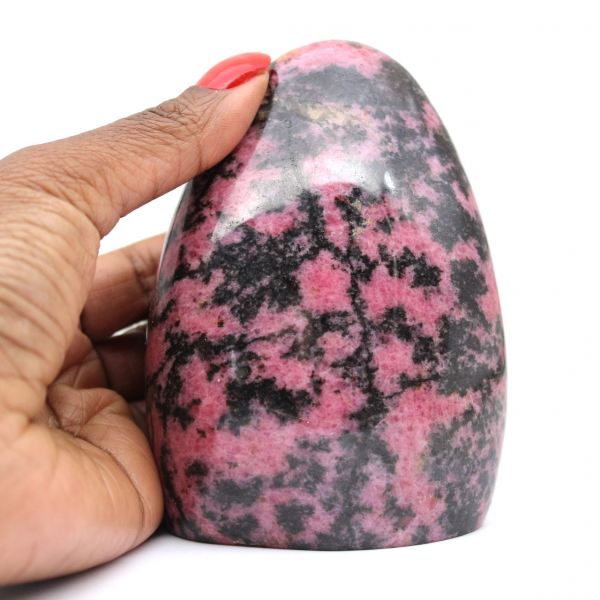 Gepolijste Rhodonite Rots