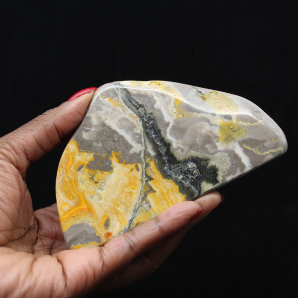 Gepolijste hommeljaspis, collectie en esthetiek