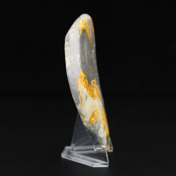 Kleine, gepolijste jaspis decoratie uit de Bumblebee-collectie.