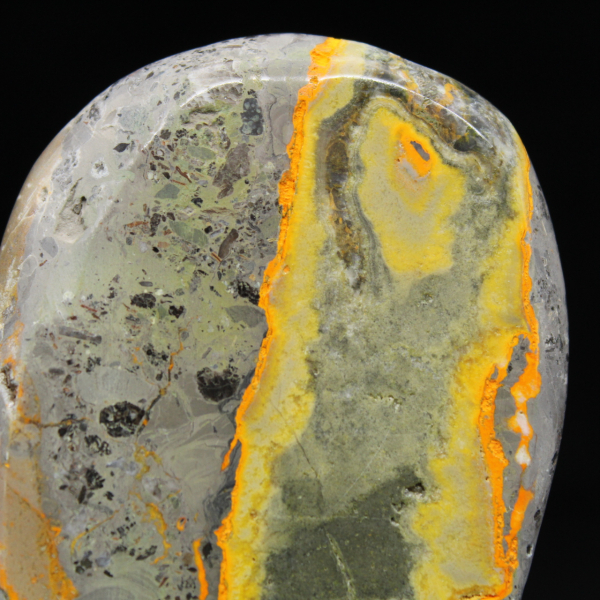 Hommeljaspis, natuurlijk gepolijst ornament