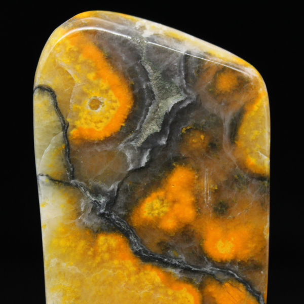 Hommeljaspis natuursteen, compact exemplaar