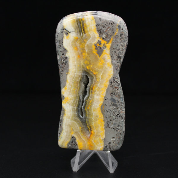 Gladde jaspis hommel vulkanische steen