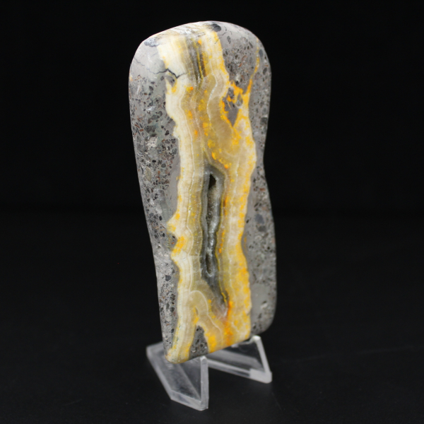 Gladde jaspis hommel vulkanische steen