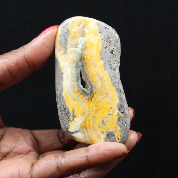 Kleine jaspis hommel mineraal decoratie