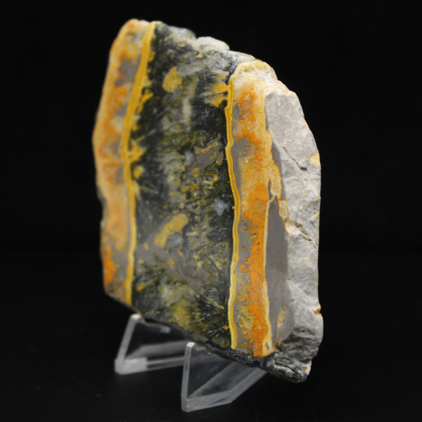 Hommeljaspis plaquette - Minerale balans