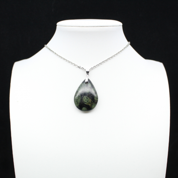 Kambamba Jasper Teardrop-hanger