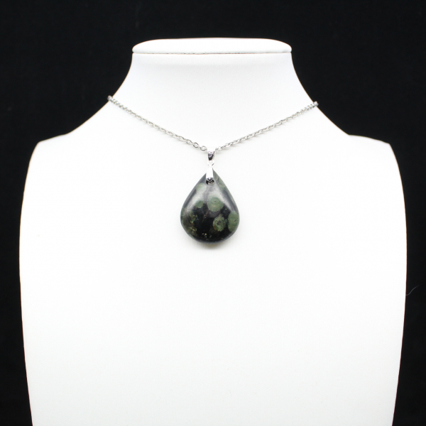 Kambamba Jasper Teardrop-hanger