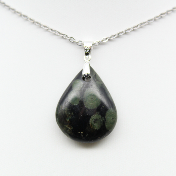 Kambamba Jasper Teardrop-hanger