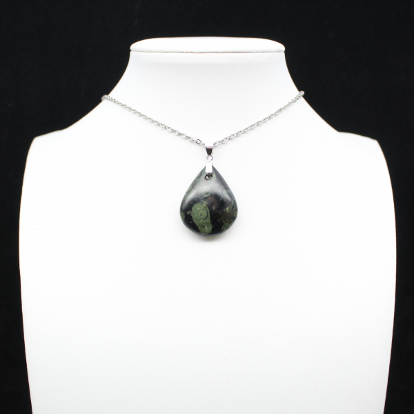 Kambamba Jasper Teardrop-hanger