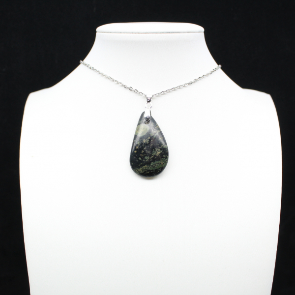 Kambamba Jasper Teardrop-hanger