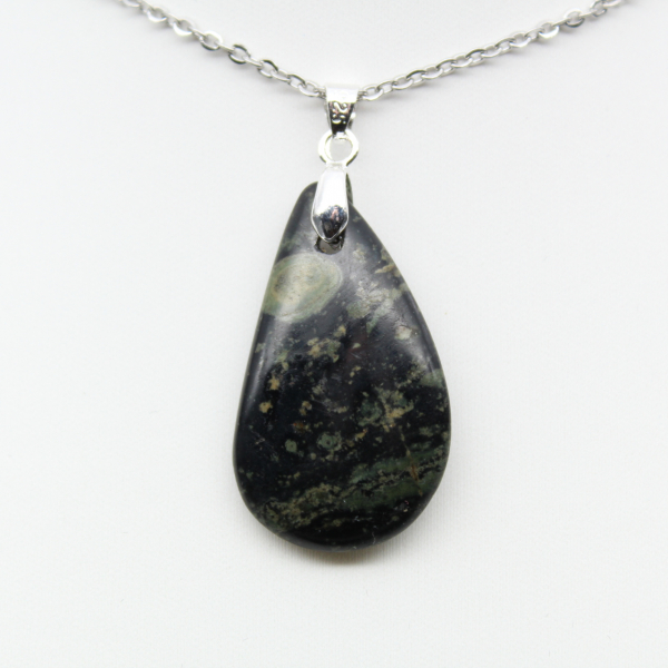 Kambamba Jasper Teardrop-hanger