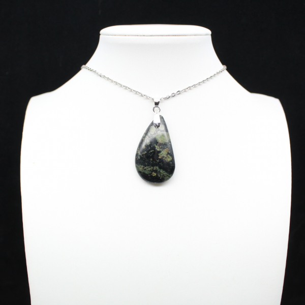 Kambamba Jasper Teardrop-hanger