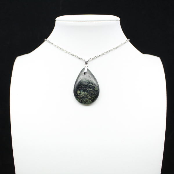 Kambamba Jasper Teardrop-hanger