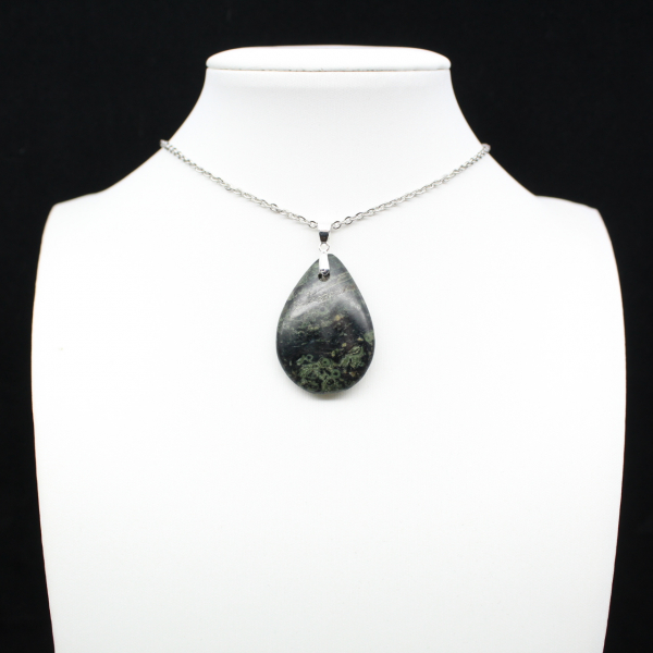 Kambamba Jasper Teardrop-hanger